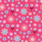 Floral Print (fuchsia-coral) (195 visits) Floral Print (fuchsia-coral)